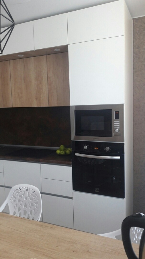 Белый кухонный гарнитур-Кухня из ЛДСП «Модель 176»-фото4