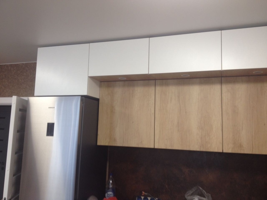 Белый кухонный гарнитур-Кухня из ЛДСП «Модель 176»-фото3