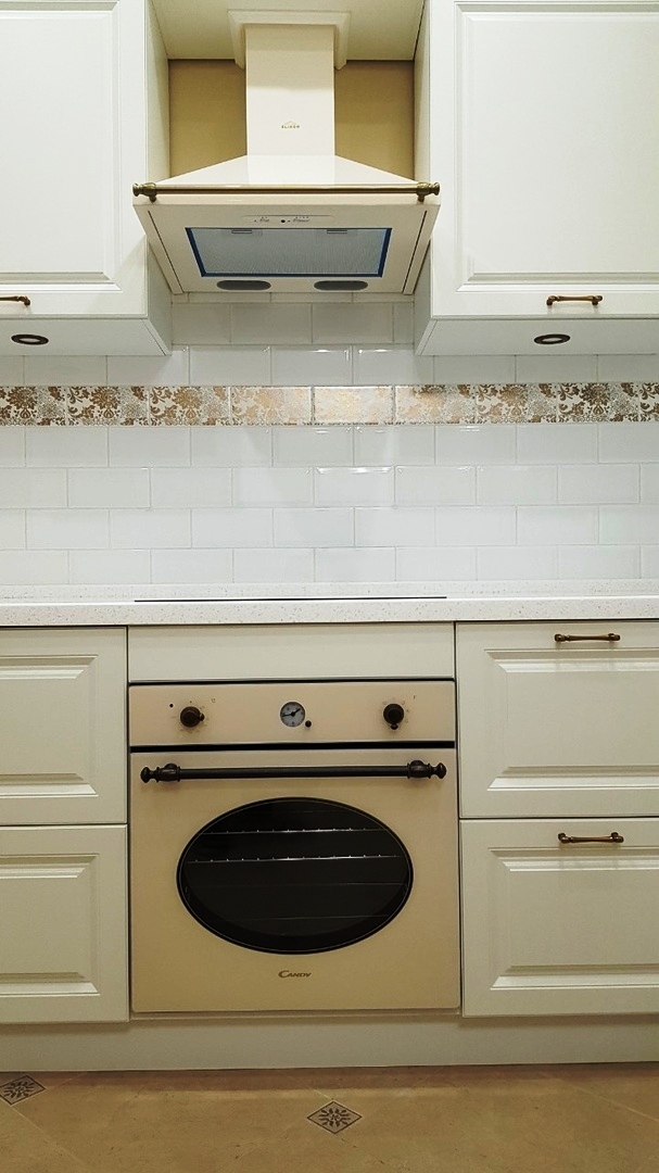 Белый кухонный гарнитур-Кухня МДФ в ПВХ «Модель 531»-фото5